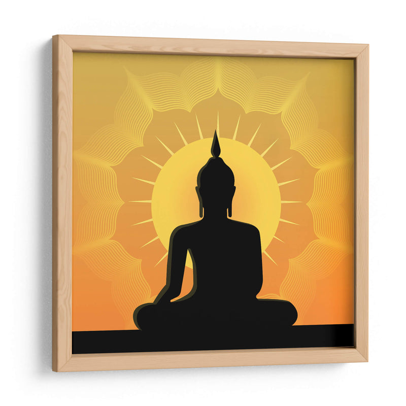 Meditación amarilla | Cuadro decorativo de Canvas Lab