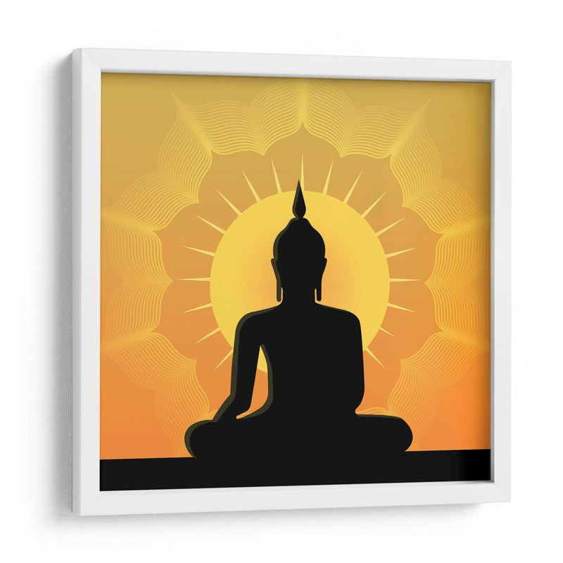 Meditación amarilla | Cuadro decorativo de Canvas Lab