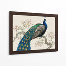 Pavo Real Y Flores I - Tim OToole | Cuadro decorativo de Canvas Lab