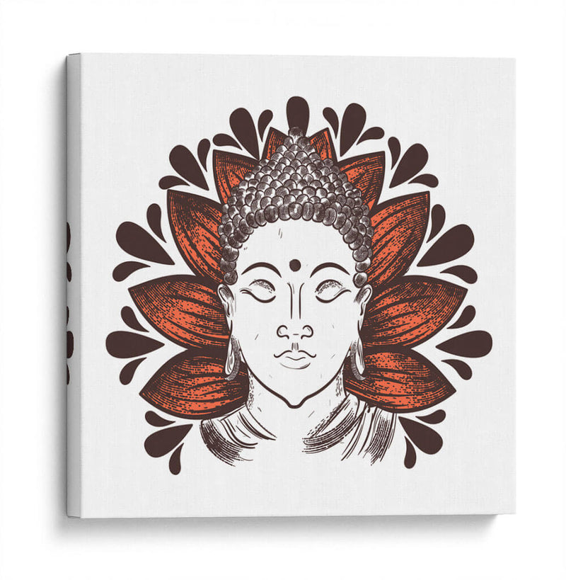 Meditación ilustrada | Cuadro decorativo de Canvas Lab