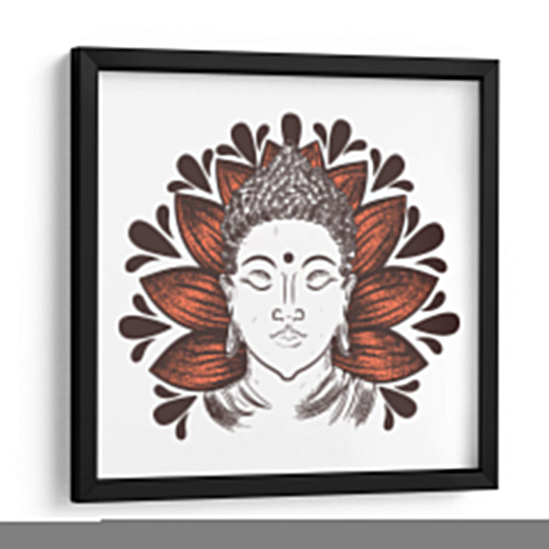 Meditación ilustrada | Cuadro decorativo de Canvas Lab