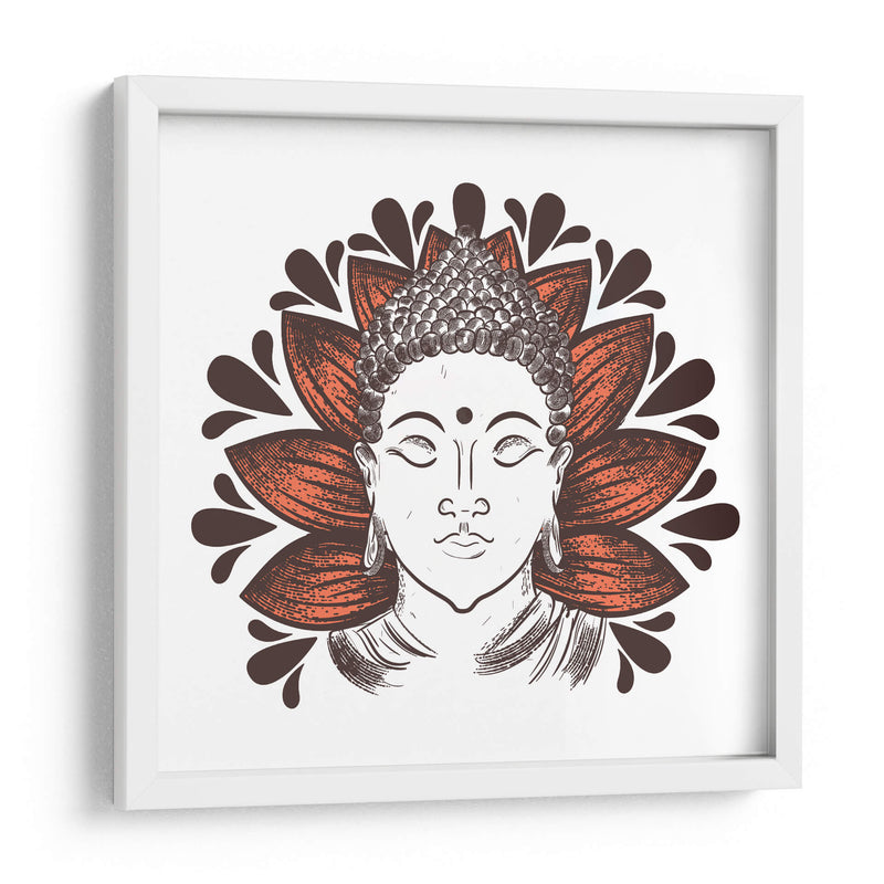 Meditación ilustrada | Cuadro decorativo de Canvas Lab