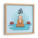 Om monk | Cuadro decorativo de Canvas Lab