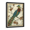 Faisán Bordado I - Chariklia Zarris | Cuadro decorativo de Canvas Lab