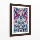 Patrones tiedye reflejados | Cuadro decorativo de Canvas Lab