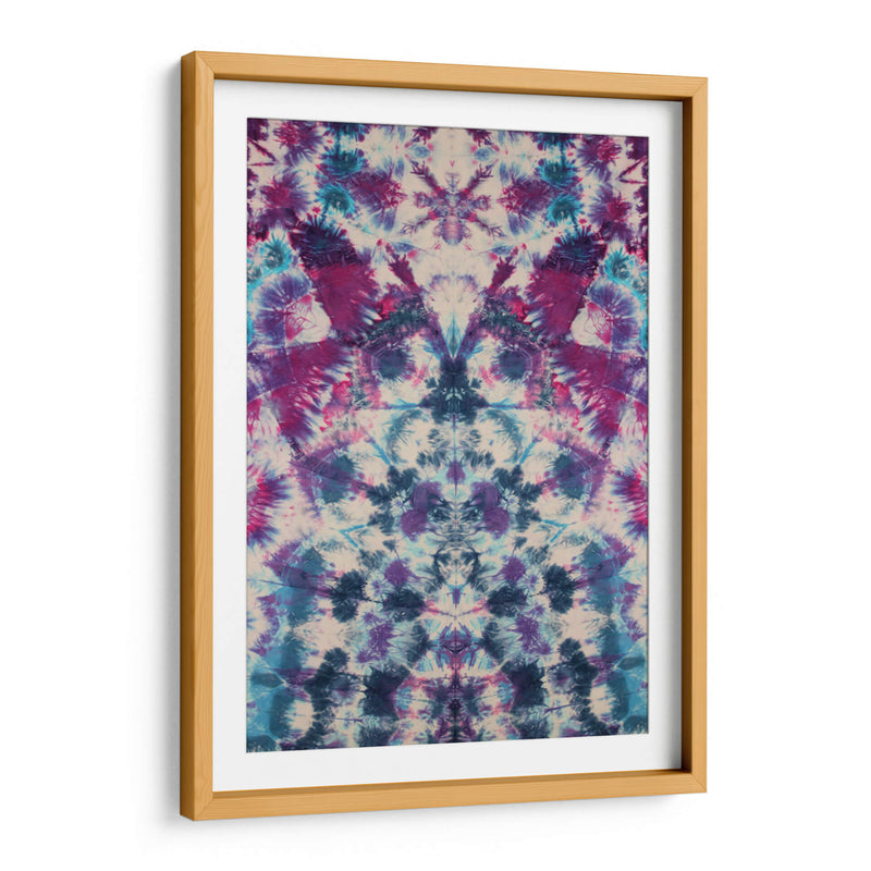 Patrones tiedye reflejados | Cuadro decorativo de Canvas Lab