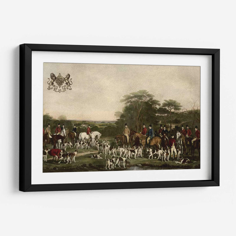 Sirrichardsuttonandthequenhounds - Sir Francis Grant | Cuadro decorativo de Canvas Lab