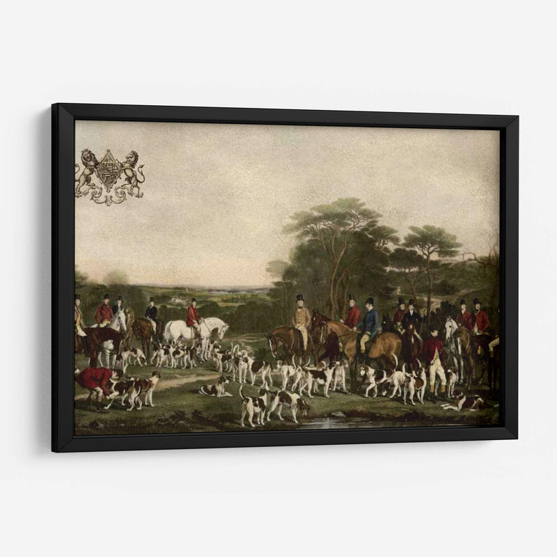 Sirrichardsuttonandthequenhounds - Sir Francis Grant | Cuadro decorativo de Canvas Lab