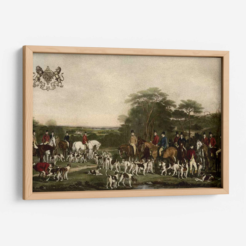 Sirrichardsuttonandthequenhounds - Sir Francis Grant | Cuadro decorativo de Canvas Lab