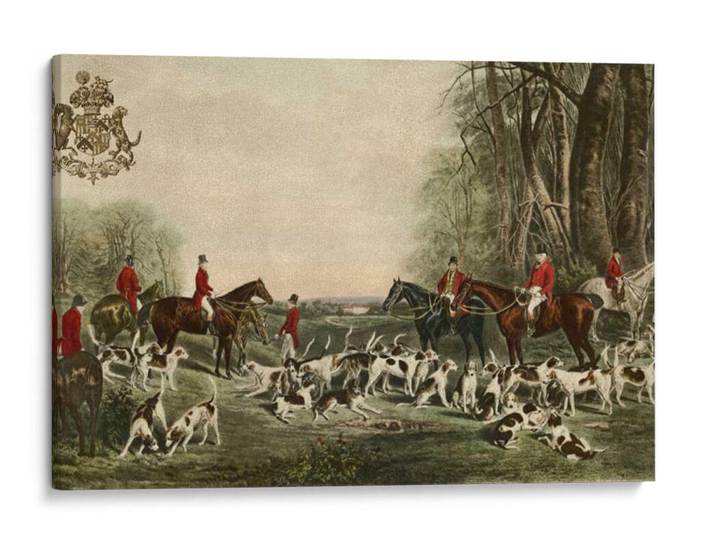 La Reunión En Blagdon - John Snow | Cuadro decorativo de Canvas Lab