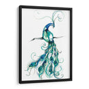 Aquarelle Peacock I - Jennifer Goldberger | Cuadro decorativo de Canvas Lab