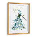 Aquarelle Peacock Ii - Jennifer Goldberger | Cuadro decorativo de Canvas Lab