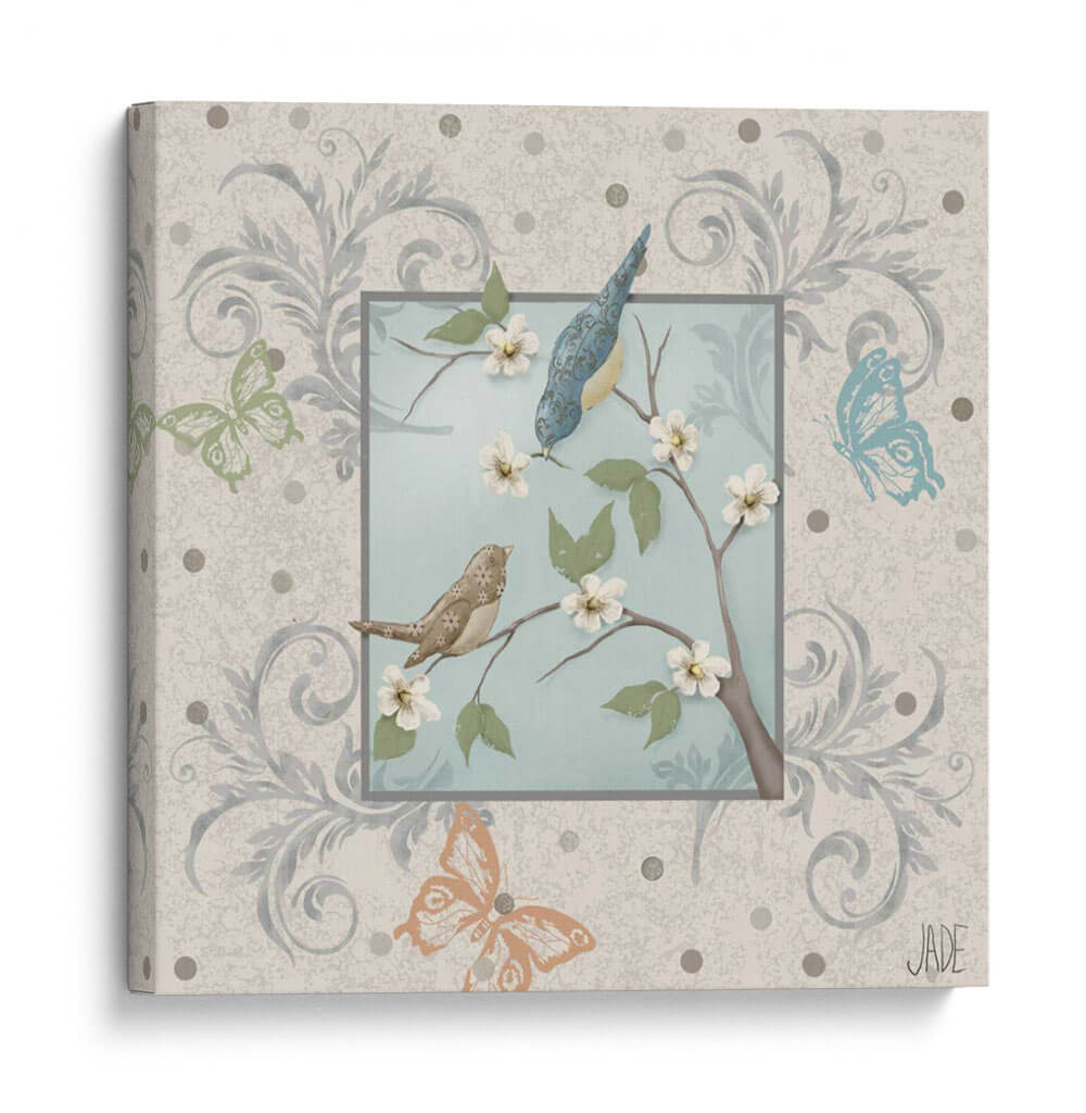 Aves Caprichosas I - Jade Reynolds | Cuadro decorativo de Canvas Lab