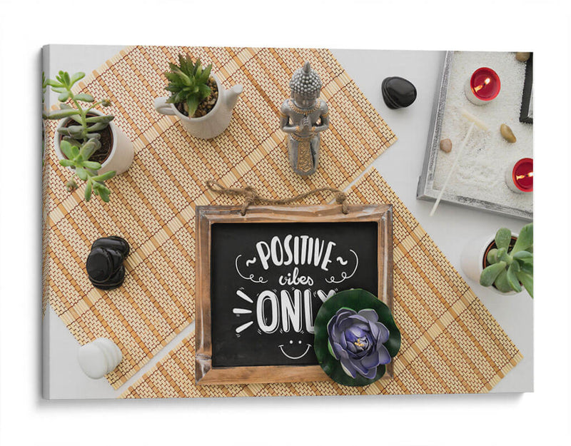 Positivity always | Cuadro decorativo de Canvas Lab