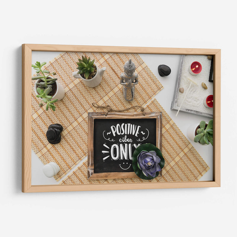 Positivity always | Cuadro decorativo de Canvas Lab