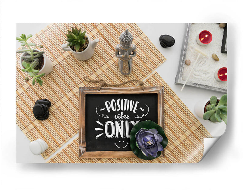 Positivity always | Cuadro decorativo de Canvas Lab