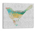 Pájaro Estampado I - Jennifer Goldberger | Cuadro decorativo de Canvas Lab