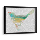 Pájaro Estampado I - Jennifer Goldberger | Cuadro decorativo de Canvas Lab