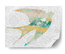 Pájaro Estampado Ii - Jennifer Goldberger | Cuadro decorativo de Canvas Lab
