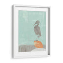 Collage Heron I - Jennifer Goldberger | Cuadro decorativo de Canvas Lab