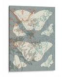 Flores Y Mariposas I - Jennifer Goldberger | Cuadro decorativo de Canvas Lab