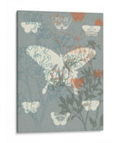 Flores Y Mariposas Ii - Jennifer Goldberger | Cuadro decorativo de Canvas Lab