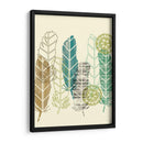 Plumas En Una Fila Ii - Jennifer Goldberger | Cuadro decorativo de Canvas Lab