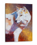 Lobo Blanco - Julie Chapman | Cuadro decorativo de Canvas Lab