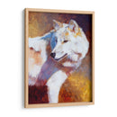 Lobo Blanco - Julie Chapman | Cuadro decorativo de Canvas Lab