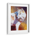 Lobo Blanco - Julie Chapman | Cuadro decorativo de Canvas Lab