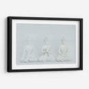 Tres budas blancos | Cuadro decorativo de Canvas Lab