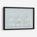 Tres budas blancos | Cuadro decorativo de Canvas Lab