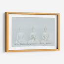 Tres budas blancos | Cuadro decorativo de Canvas Lab