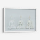 Tres budas blancos | Cuadro decorativo de Canvas Lab