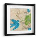 Songbird Fresco I - June Erica Vess | Cuadro decorativo de Canvas Lab