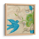 Songbird Fresco I - June Erica Vess | Cuadro decorativo de Canvas Lab