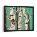 Birch Grove En Teal I - Jade Reynolds | Cuadro decorativo de Canvas Lab