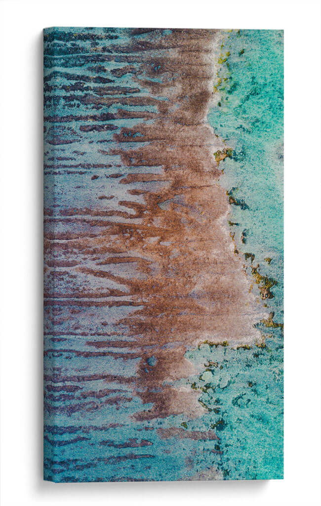 Abstracción aerea | Cuadro decorativo de Canvas Lab