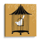 Silueta De Birdcage I - June Erica Vess | Cuadro decorativo de Canvas Lab