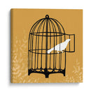 Silueta De Birdcage Ii - June Erica Vess | Cuadro decorativo de Canvas Lab