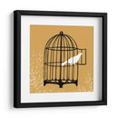 Silueta De Birdcage Ii - June Erica Vess | Cuadro decorativo de Canvas Lab