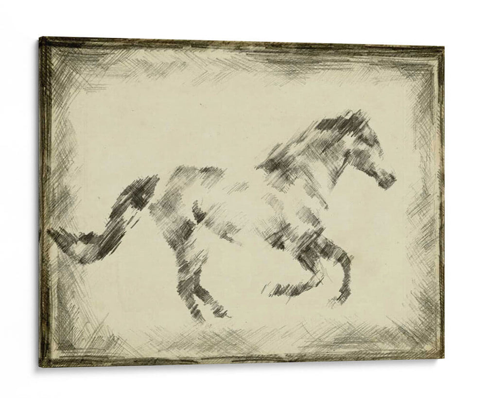 Estudio Equino I - Ethan Harper | Cuadro decorativo de Canvas Lab