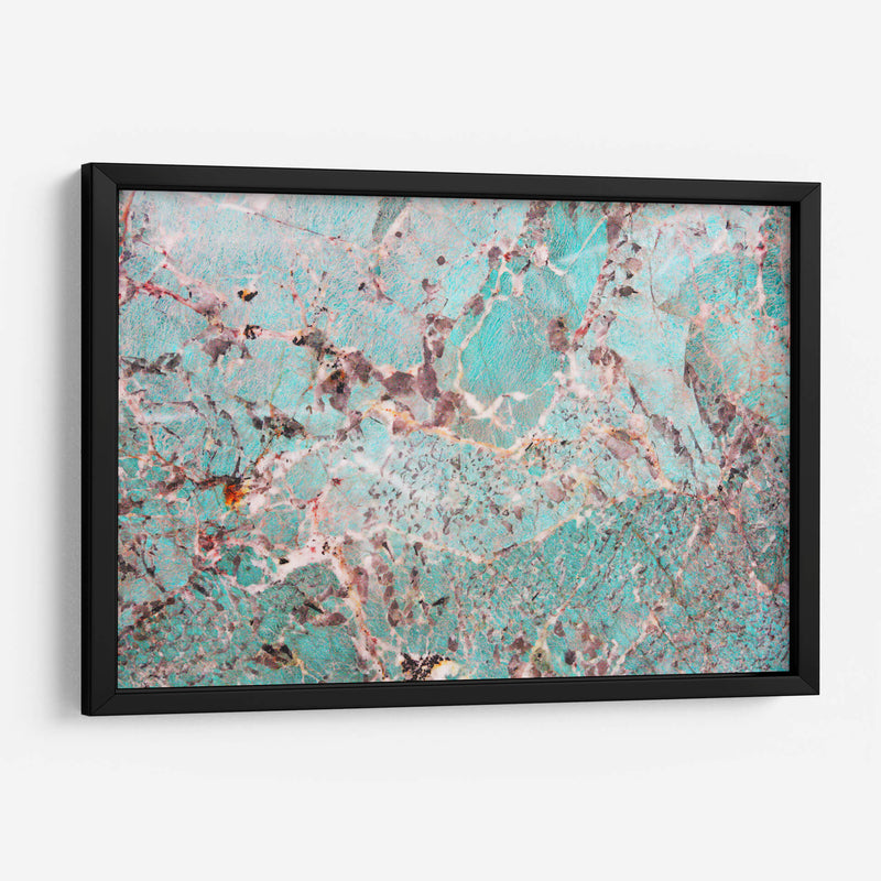 Acercamiento de amazonita | Cuadro decorativo de Canvas Lab