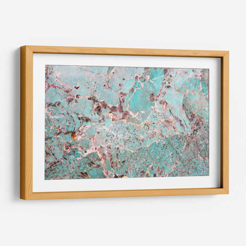 Acercamiento de amazonita | Cuadro decorativo de Canvas Lab