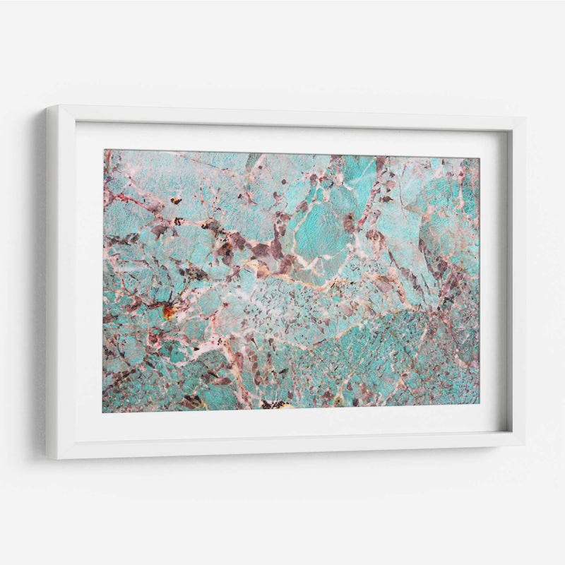 Acercamiento de amazonita | Cuadro decorativo de Canvas Lab
