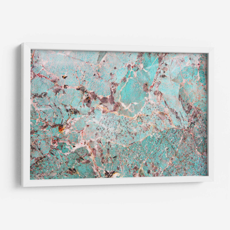 Acercamiento de amazonita | Cuadro decorativo de Canvas Lab