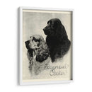 B Y W Epagneul Cocker - Vision Studio | Cuadro decorativo de Canvas Lab