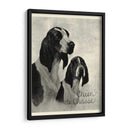 B Y W Chien De Chasse - Vision Studio | Cuadro decorativo de Canvas Lab