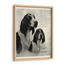B Y W Chien De Chasse - Vision Studio | Cuadro decorativo de Canvas Lab