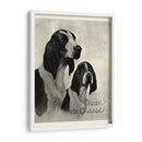 B Y W Chien De Chasse - Vision Studio | Cuadro decorativo de Canvas Lab